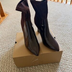 Chic Brown Heeled Boots for Women